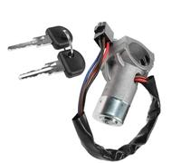 Interrupteur de démarrage et d'allumage pour Peugeot J5 (1981 1982 1983 1984 1985 1986 1987-1994) Cylindre de Serrure avec clé de Contact (4479518 4354118 4162FL)