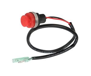 Interrupteur de démarrage et d'arrêt de moteur hors-bord de bateau, câble de 45cm, Type poussoir, sans clé