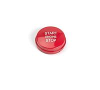 Interrupteur de démarrage et d'arrêt du moteur, bouton de démarrage à une touche, couvercle de d'allumage du moteur(Red)