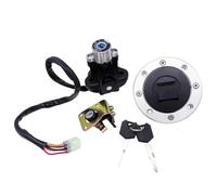 Interrupteur de démarrage Jeu De Clés pour Contacteur D'allumage Et Bouchon Réservoir pour Suzuki TL1000R 1998-2003 2002 2001 2000 1999 TL1000S 1997-2001 1998