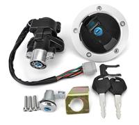 Interrupteur de démarrage Kit De Verrouillage Contacteur D'allumage pour Bouchon Réservoir Moto avec Clés pour Suzuki GSF650 pour Bandit 650 2005-2012 2011 2010 2009