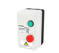 Interrupteur de démarrage magnétique 3 phases pour moteur électrique 380 V IP55 étanche boîtier ABS avec protection intégrée contre les surcharges pour compresseur d'eau et contrôle du moteur (12,5-18