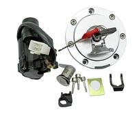 Interrupteur de démarrage Serrure De Contacteur D'allumage pour Bouchon Réservoir Moto avec Clés pour H-Onda CBF600S (ABS) 2004-2009 35010-MER-D10 35010-MER-D00