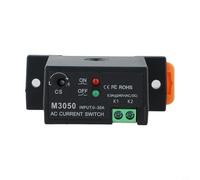 Interrupteur de détection de courant alternatif auto-alimenté à induction pour relais pour 0,2-30 A avec seuil réglable et capacité de sortie de 0,3 A (M3050)