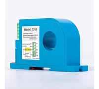 Interrupteur de détection de courant CC 050A0100A avec seuil d'action réglable et voyants lumineux vert/rouge pour la surveillance de l'état (D360-50A DC)