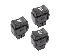 Interrupteur de fenêtre de voiture Bouton de commande lève-vitre électrique pour Chevrolet Impala Monte Carlo 2002-2005, côté passager avant, référence OE 10285502(WHITE)