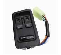 Interrupteur de fenêtre de voiture compatible avec Mazda pour RX7 1993 1994 1995 1996 1997 1998 1999 2000 2001 2002 Interrupteur de commande de fenêtre avant côté conducteur OEM : FD14-66-350C