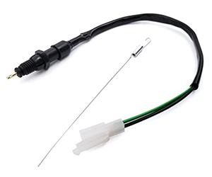 Interrupteur de feu stop arrière de moto avec ressort pour Yamaha Suzuki - Young Wolf - Bouton poussoir - ON-OFF