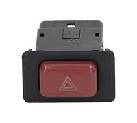 Interrupteur de Feux de Détresse, Mb652291 Bouton Poussoir de Lampe D'urgence en Plastique ABS Lampe D'avertissement de Danger Clignotant D'urgence Commutateur D'avertissement de Pièces de Rechange Po