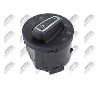 NTY Interrupteur de lumière principale 5G0941431BD EWS-VW-158 pour VW Golf VII, Touran, Tiguan
