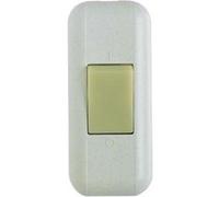 Interrupteur lumineux bipolaire LEGRAND à bascule pour lampe 2A 250V blanc