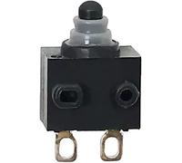 Interrupteur de fin course Micro-interrupteur étanche Petit interrupteur inverseur NC NO SPST momentané(Normal Open X 2pcs)