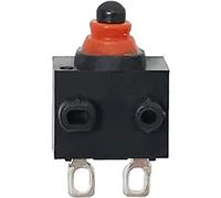 Interrupteur de fin course Micro-interrupteur étanche Petit interrupteur inverseur NC NO SPST momentané(Normal Close X 2pcs)