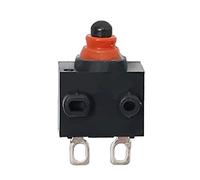 Interrupteur de fin course Micro-interrupteur étanche Petit interrupteur inverseur NC NO SPST momentané(Normal Close X 2pcs)
