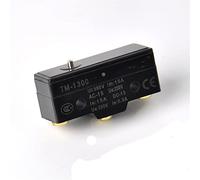 Interrupteur de fin course TM-1300 limite/course/Micro/voyage/Point commutation Action 1NO1NC argent Contact aiguille Type bouton trois vis