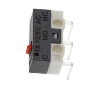 Interrupteur de fin de course 125 V 1 A, bouton de souris, interrupteur tactile avec poignée, levier à galet, broche coudée, borne PCB SPDT, 20/100/1000 pièces(BENT FOOT-2,20PCS)