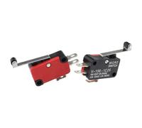 interrupteur de fin de course, 1PCS V-156-1C25 15A Le micro-interrupteur, bouton-poussoir SPDT interrupteur de fin course à action instantanée, déplacement