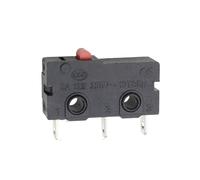 Interrupteur de fin de course 5A 125V250V KW12 KW11-3Z-2 avec poignée 16mm Bouton de contact Micro-interrupteur KW12-N 2 broches/3 broches KW12-A NO/NC(Roller Lever,10PCS)