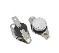 interrupteur de fin de course, 【5PCS】Interrupteur Thermostatique Normalement Fermé/normalement Ouvert 45 50 55 60 65 70 75 80 85 90 95 100 105-135 ℃ Capteur De Température KSD301(Normally Open,55)