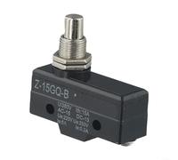 Interrupteur de fin de course à piston à bouton-poussoir momentané industriel SPDT 15 A 250 V auto-réinitialisant pour interrupteur avec terminal en laiton pour le contrôle des machines, voyage