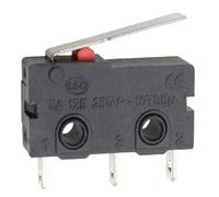 Interrupteur de fin de course KW12 5 A 125 V 250 V KW11-3Z-2 avec poignée, contact 16 mm, bouton poussoir KW12-N 2 broches/3 broches KW12-A NO/NC(Lever 16MM,5PCS)