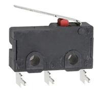 Interrupteur de fin de course KW12 5 A 125 V 250 V KW11-3Z-2 avec poignée, contact 16 mm, bouton poussoir KW12-N 2 broches/3 broches KW12-A NO/NC(Right foot With rod,10PCS)