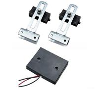 Interrupteur de fin de course magnétique robuste Configuration normalement ouverte pour moteurs d'ouverture de portail coulissant Kit complet avec aimants pour systèmes de portes automatiques (B)