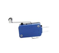 Interrupteur de Fin de Course Micro Interrupteur de Fin de Course Types de Boutons de Bras de Levier à Galet Imperméable momentané Résistant aux Hautes températures (Color : Long Pulley Type, Size :