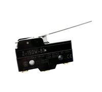 Interrupteur de fin de course micro momentané à bouton-poussoir, type à levier, type à galet, 15 A, 125 250 V CA; 0,5 A, 125 V CC, 0,25 A, 250 V CC