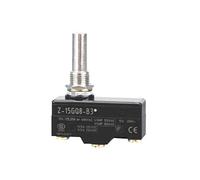 Interrupteur de fin de course micro momentané à bouton-poussoir, type à levier, type à galet, 15 A, 125 250 V CA; 0,5 A, 125 V CC, 0,25 A, 250 V CC(Z-15GQ8-B3)