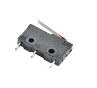 Interrupteur de fin de course NO NC, 3 broches, bornes PCB SPDT 5A 125V 250V, levier à rouleau, micro-interrupteurs à pression, 5 pièces(5pcs-01)