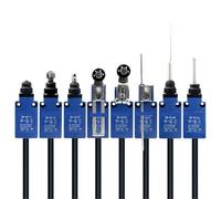 Interrupteur de fin de course SD-8108/8107/8111/8112/8122 avec ligne, pointe argentée, normalement ouvert/fermé, 1 pièce(Sd-8104plasticwheel)