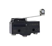 Interrupteur de fin de course Z-15, interrupteur de course à petit levier horizontal à galet, 15 A, 250 V, 1NO1NC, normalement ouvert, normalement fermé(Z-15GW2-B)