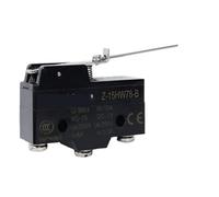 Interrupteur de fin de course Z-15, interrupteur de course à petit levier horizontal à galet, 15 A, 250 V, 1NO1NC, normalement ouvert, normalement fermé(Z-15HW78-B)