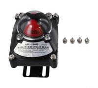 Interrupteur de fin mécanique 210N avec indicateur de position de valve, 125 V/5 A 2SPDT, étanche IP67, boîtier en aluminium moulé sous pression, presse-étoupe NPT1/2, pour installations industrielles