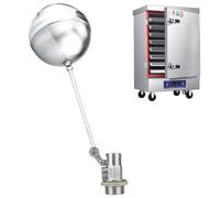 Interrupteur de flotteur en acier inoxydable - Vanne de flottement à eau automatique | Pool Autofill Floať Vanne, soupape de commande au niveau de l'eau pour le riz vapeur à vapeur Pond Fountain Garde