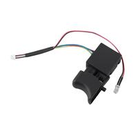 Interrupteur de forage électrique, commutateur de déclencheur de forage noir outil de commande de vitesse réglable