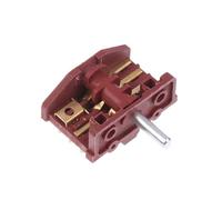 Interrupteur de four électrique 16A T150 AC à 4 positions, bouton rotatif 6 broches, interrupteur de contrôle de température