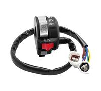 Interrupteur de Guidon Commodo Commutateur gauche pour Yama-ha YFZ450 Raptor 125 250 Warrior 350 Wolverine 350 Grizzly 125 Bear Tracker 250