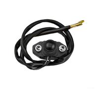 Interrupteur de guidon de moto 22 mm avec phare, pour bouton klaxon, et bouton de réinitialisation de démarrage pour application (Kg-033 Noir)