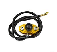 Interrupteur de guidon de moto 22 mm avec phare, pour bouton klaxon, et bouton de réinitialisation de démarrage pour application (Kg-033 Gold)