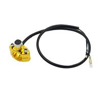 Interrupteur de guidon de moto 22 mm, bouton marche/arrêt pour phares, klaxons, coupures de puissance, alliage d'aluminium, phare de moto