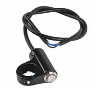 Interrupteur de Guidon de Moto, 7/8 Pouces 22 Mm, Bouton Poussoir de Guidon de Moto, Interrupteur de Démarrage, Frein, Phare Antibrouillard, Klaxon, (Bouton