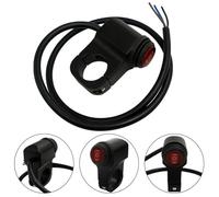 Interrupteur de guidon de moto étanche 12 V pour phare et lumière auxiliaire, interrupteur marche/arrêt pour moto et véhicule électrique