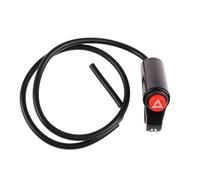Interrupteur de guidon de moto Interrupteur De Feux D'avertissement Pour Moto 1 Pièce Double Clignotant Feu De Détresse Marche/arrêt Interrupteur De Démarrage Universel Pour Moto