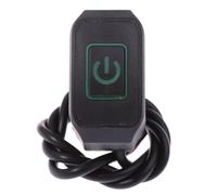 Interrupteur de guidon de moto Interrupteur Moto 22 Mm Avec Bouton De Moment Lumineux Montage Sur Guidon Commande Klaxon Phare Interrupteur Modifié Bouton D'allumage Du Guidon