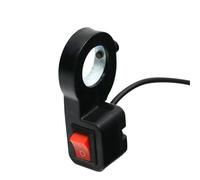 Interrupteur de guidon de moto Interrupteur Universel Guidon Moto 7/8'' Bouton D'arrêt De Démarrage Klaxon Moteur Vélo Électrique Interrupteur Simple Ensemble Boutons D'interrupteur Guidon Moto