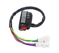 Interrupteur de guidon gauche pour Yamaha Bear Tracker YFM250, Warrior YFM350, Wolverine, Grizzly YFM125 2002-2013, 4KB-83973-21-00 Interrupteur de commande du moteur Phare marche/arrêt 4KB839730000