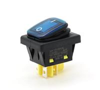 Interrupteur de Guidon Interrupteur à bascule étanche robuste 4 broches IP67 idéal pour les accessoires de voiture marine bateau interrupteurs(D4-0321-21G,110-220)