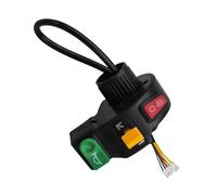 Interrupteur de Guidon Moto Interrupteur De Commande De Guidon De Moto, 22mm, 7/8 Pouces, Pour Vélo Électrique/Scooter Universel 3 En 1, Klaxon Lumineux, Interrupteur Marche/arrêt